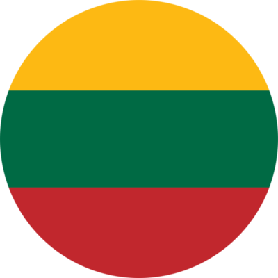 Lithuania flag for study and immigration